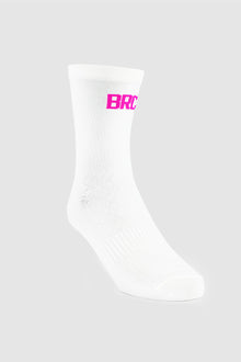 BRC Pro Sock - White & Pink