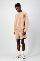 Ultra Heavy Crew Top - Brown