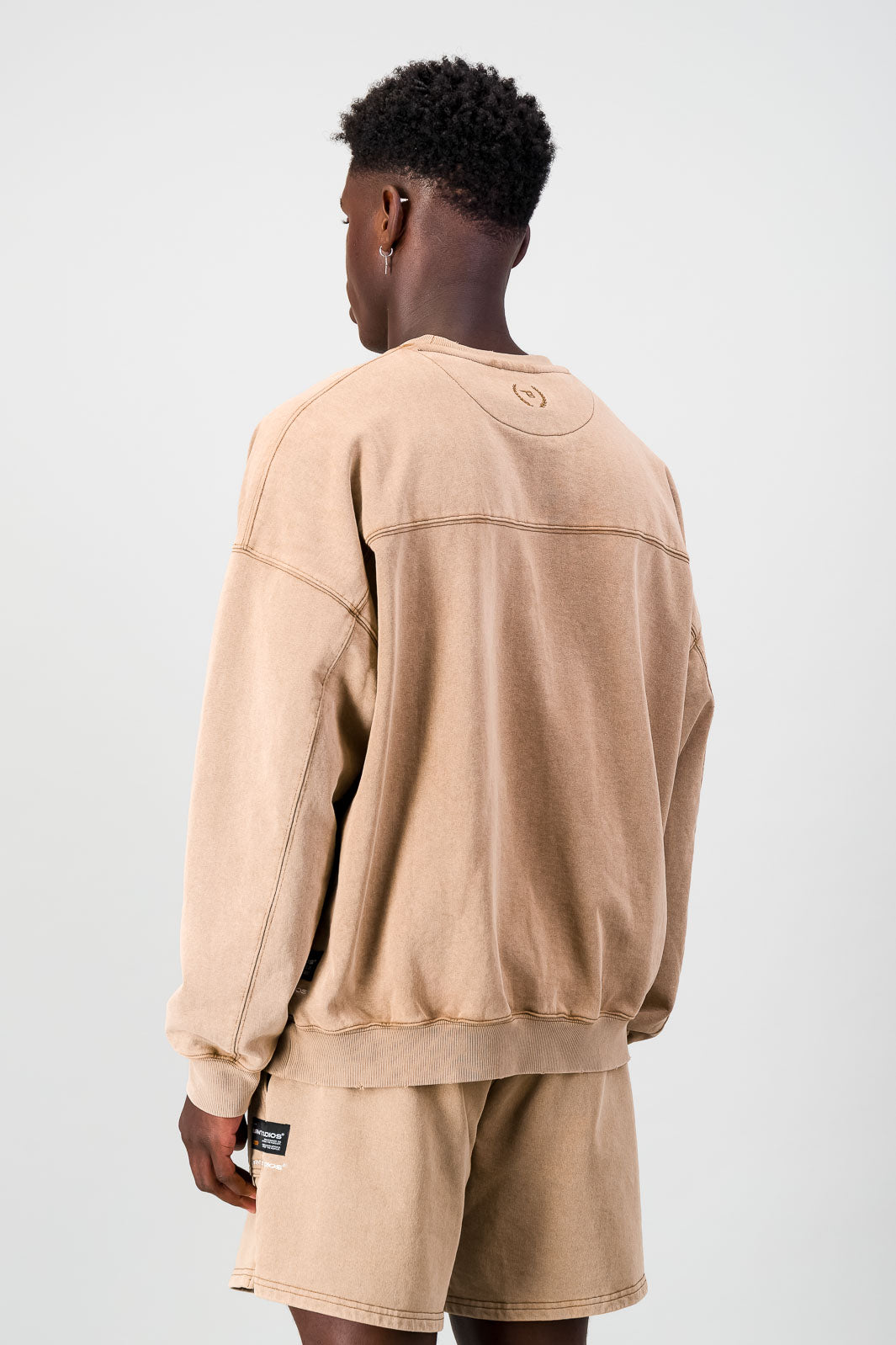 Ultra Heavy Crew Top - Brown