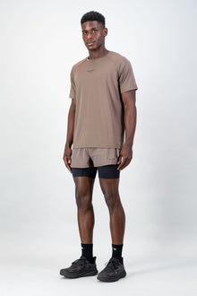 Energy 2-in-1 Short - Brown & Black