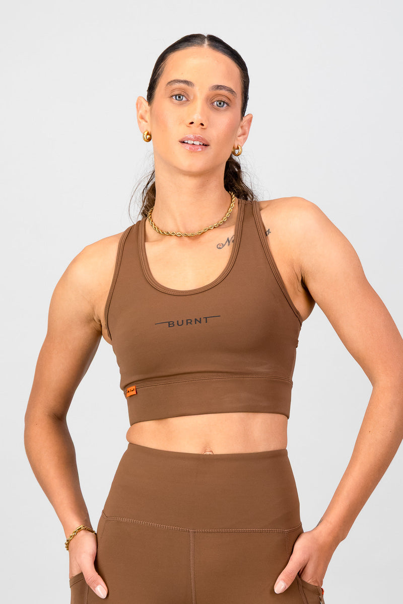 Momentum Sports Bra - Clay