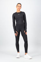 Essential Olivia Fitted Long Sleeve - Black